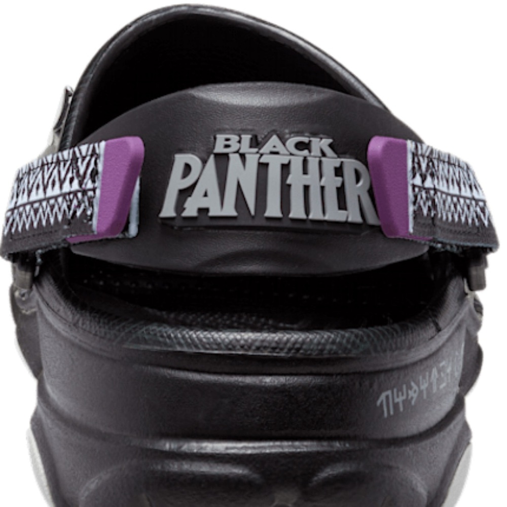 Black panther all-terrain clog